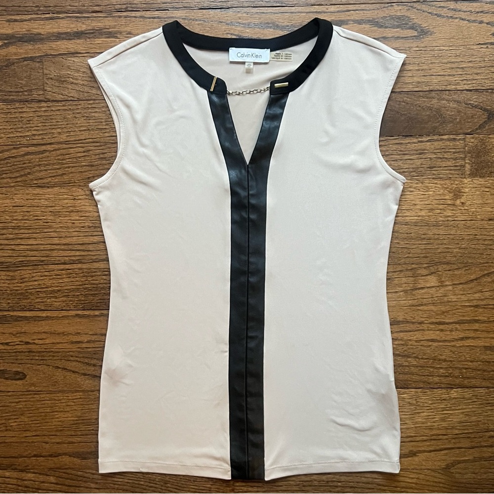 Calvin Klein beautiful sleeveless top